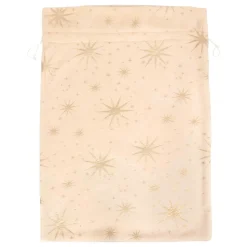 Bonnet, Chaussette Et Costume|JJA Sac cadeau (H70 cm) Étoiles Célestes et doré Ivoire