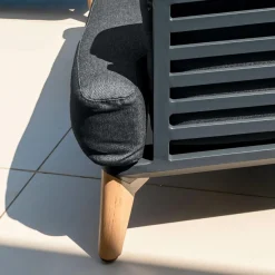 Salon De Jardin|MOBELLIA Salon de jardin aluminium 9 places 12 pcs Monte Carlo Gris Anthracite