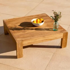 Salon De Jardin|MOBELLIA Salon de jardin d'angle en bois d'acacia 7 places 6 pcs Borneo Gris Anthracite