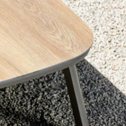 Salon De Balcon|Salon De Jardin|MOBELLIA Salon de jardin en aluminium 2 places 3 pcs Amalfi Gris anthracite et gris clair Anthracite - Gris Clair