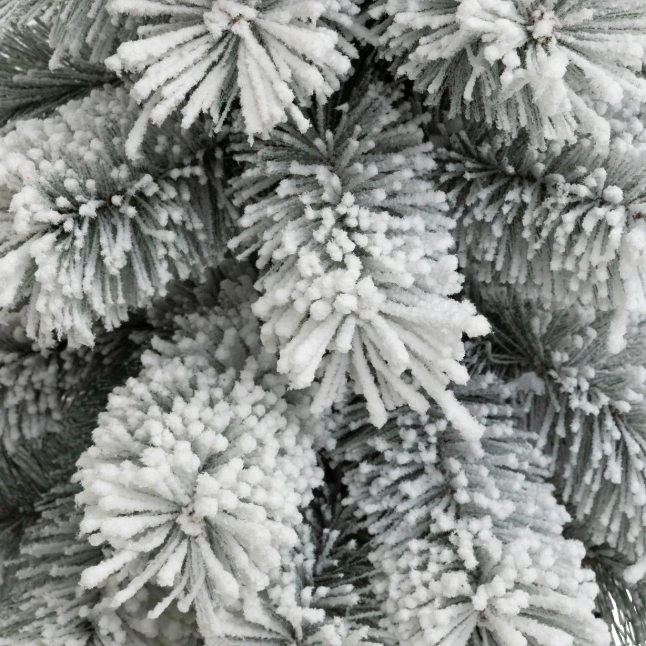 Sapin Artificiel De Noël|JJA Sapin artificiel de Noël en pot (H100 cm) Windy Peak Vert enneigé Sapin enneigé