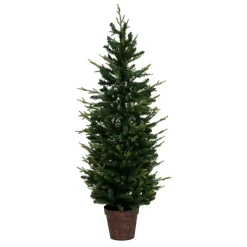 Sapin Artificiel De Noël|JJA Sapin artificiel de Noël en pot (H150 cm) Helsinki Vert sapin Sapin vert