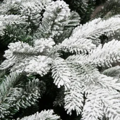 Sapin Artificiel De Noël|EMINZA Sapin artificiel de Noël (H150 cm) Glorious Vert enneigé Sapin enneigé