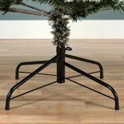 Sapin Artificiel De Noël|EMINZA Sapin artificiel de Noël (H150 cm) King Vert enneigé Sapin enneigé