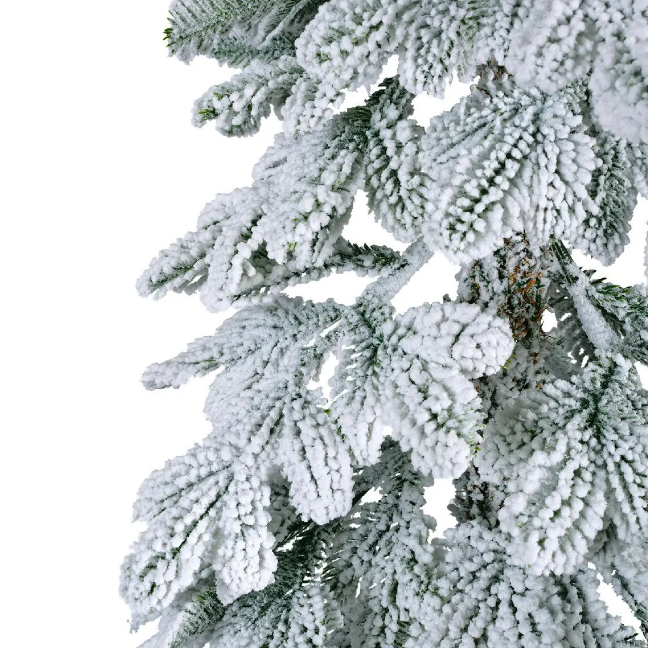 Sapin Grande Taille|Sapin Artificiel De Noël|EMINZA Sapin artificiel de Noël (H210 cm) Sierra Vert enneigé Sapin enneigé