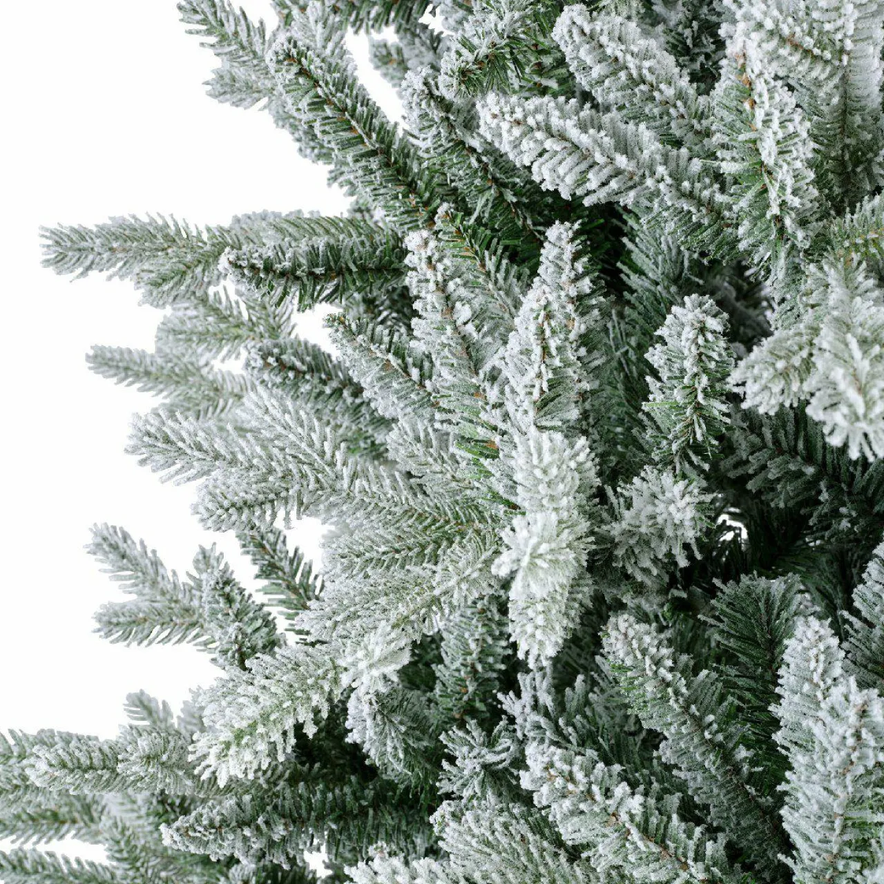 Sapin Grande Taille|Sapin Artificiel De Noël|EMINZA Sapin artificiel de Noël (H300 cm) Allix Vert enneigé Sapin enneigé