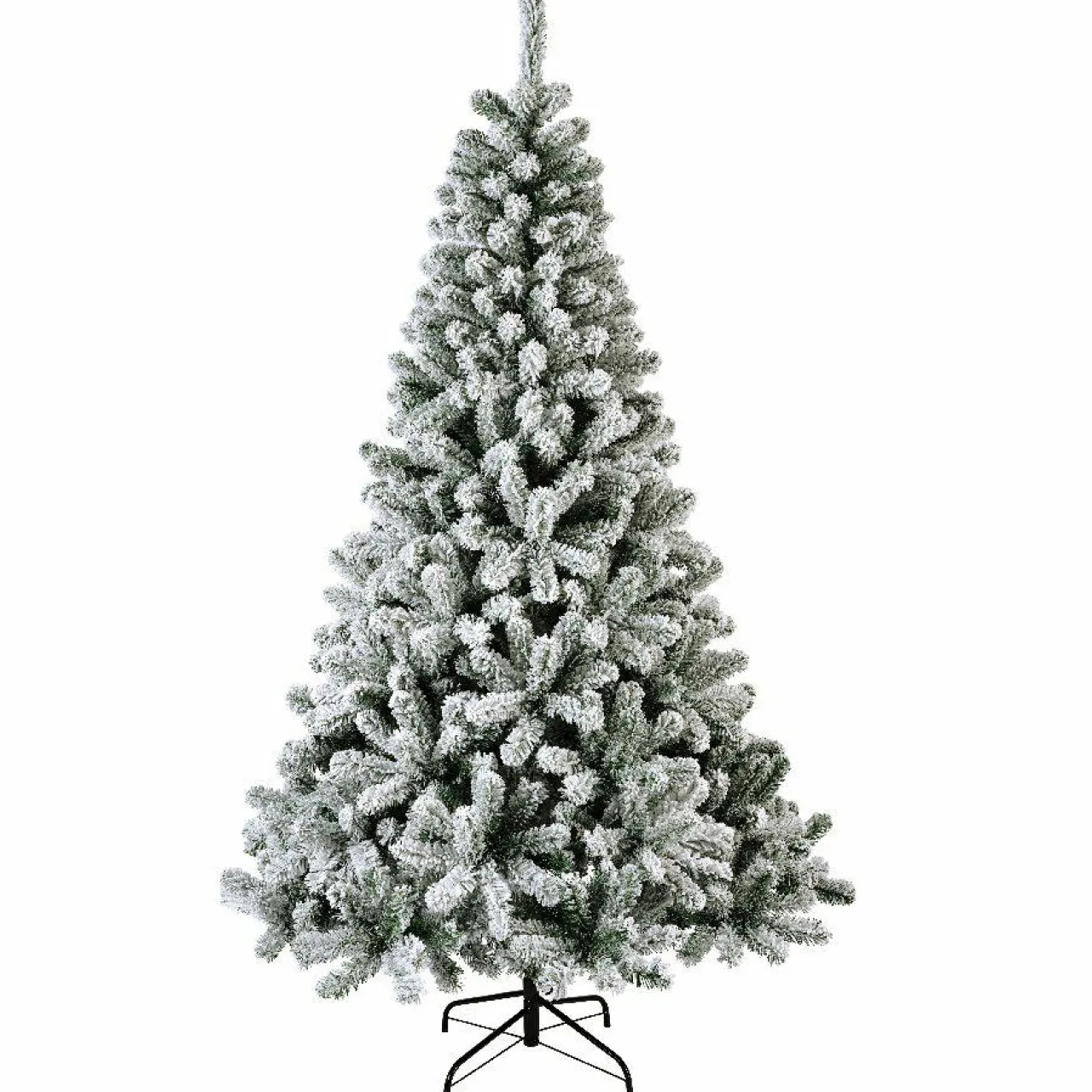 Sapin Grande Taille|Sapin Artificiel De Noël|EMINZA Sapin artificiel de Noël (H210 cm) King Vert enneigé Sapin enneigé