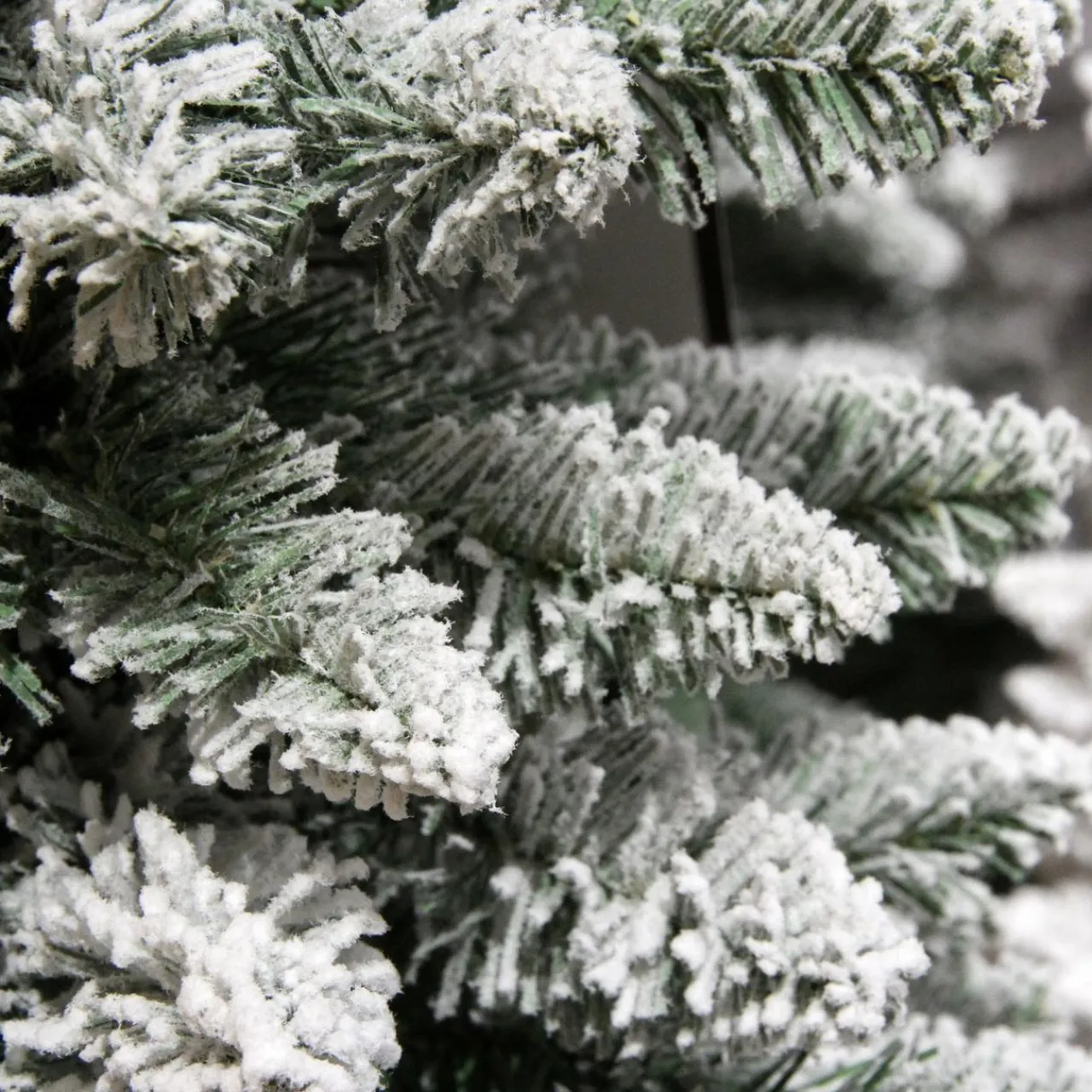 Sapin Grande Taille|Sapin Artificiel De Noël|EMINZA Sapin artificiel de Noël (H240 cm) Narrow Vert enneigé Sapin enneigé