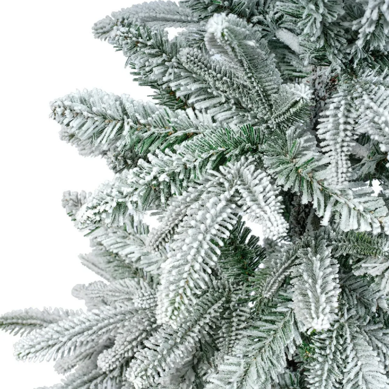 Sapin Artificiel De Noël|EMINZA Sapin artificiel de Noël (H180 cm) Glockner Vert enneigé Sapin enneigé