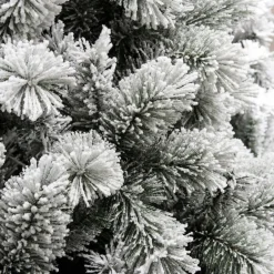 Sapin Artificiel De Noël|EMINZA Sapin artificiel de Noël (H150 cm) Edmonton Vert enneigé Sapin enneigé