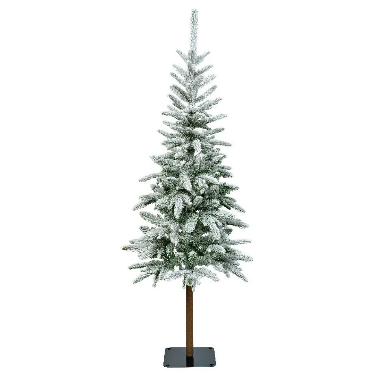 Sapin Grande Taille|Sapin Artificiel De Noël|EMINZA Sapin artificiel de Noël (H210 cm) Glockner Vert enneigé Sapin enneigé