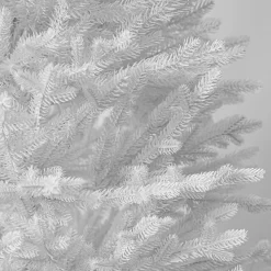 Sapin Grande Taille|Sapin Artificiel De Noël|EMINZA Sapin de Noël artificiel (H240 cm) Quebec Blanc Sapin blanc