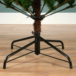 Sapin Grande Taille|Sapin Artificiel De Noël|EMINZA Sapin de Noël artificiel lumineux 740 LED (H270 cm) Allix Vert sapin Sapin vert lumineux