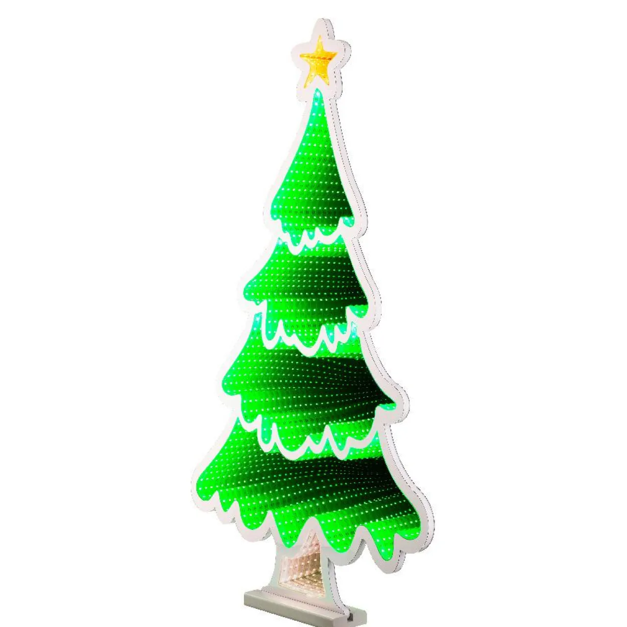Déco Et Objet De Noël|Déco Et Objet Lumineux|KAEMINGK Sapin de Noël lumineux 231 LED (H60 cm) Infinity Vert Multicolore