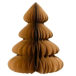 Déco Et Objet De Noël|KAEMINGK Sapin papier à poser (H90 cm) Fermeture Magnétique Brun café