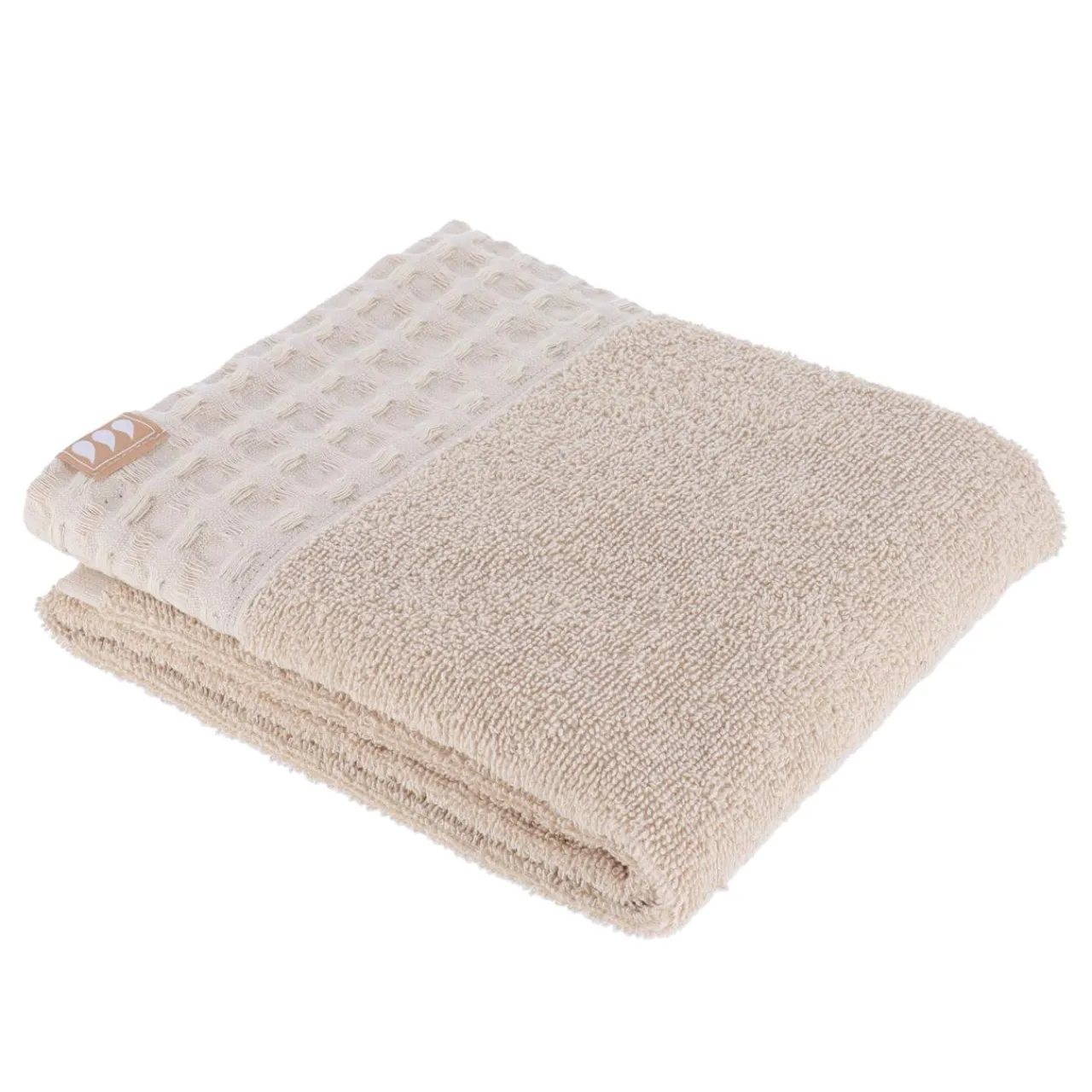 Linge De Bain|Serviette De Bain|TENDANCE Serviette de bain coton (50 x 90 cm) Season Color Beige
