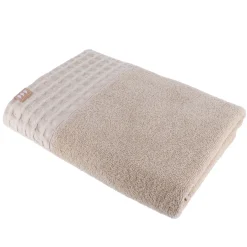 Linge De Bain|Serviette De Bain|TENDANCE Serviette de bain coton (70 x 130 cm) Season Color Beige