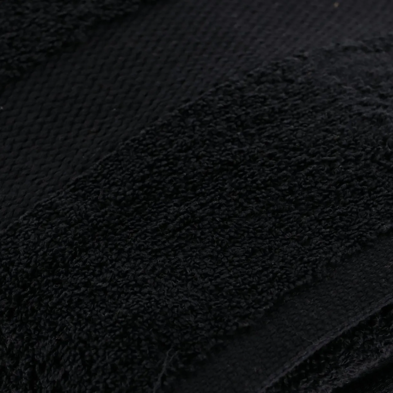 Linge De Bain|Serviette De Bain|TENDANCE Serviette de bain coton (90 x 150 cm) Timeless e Noir