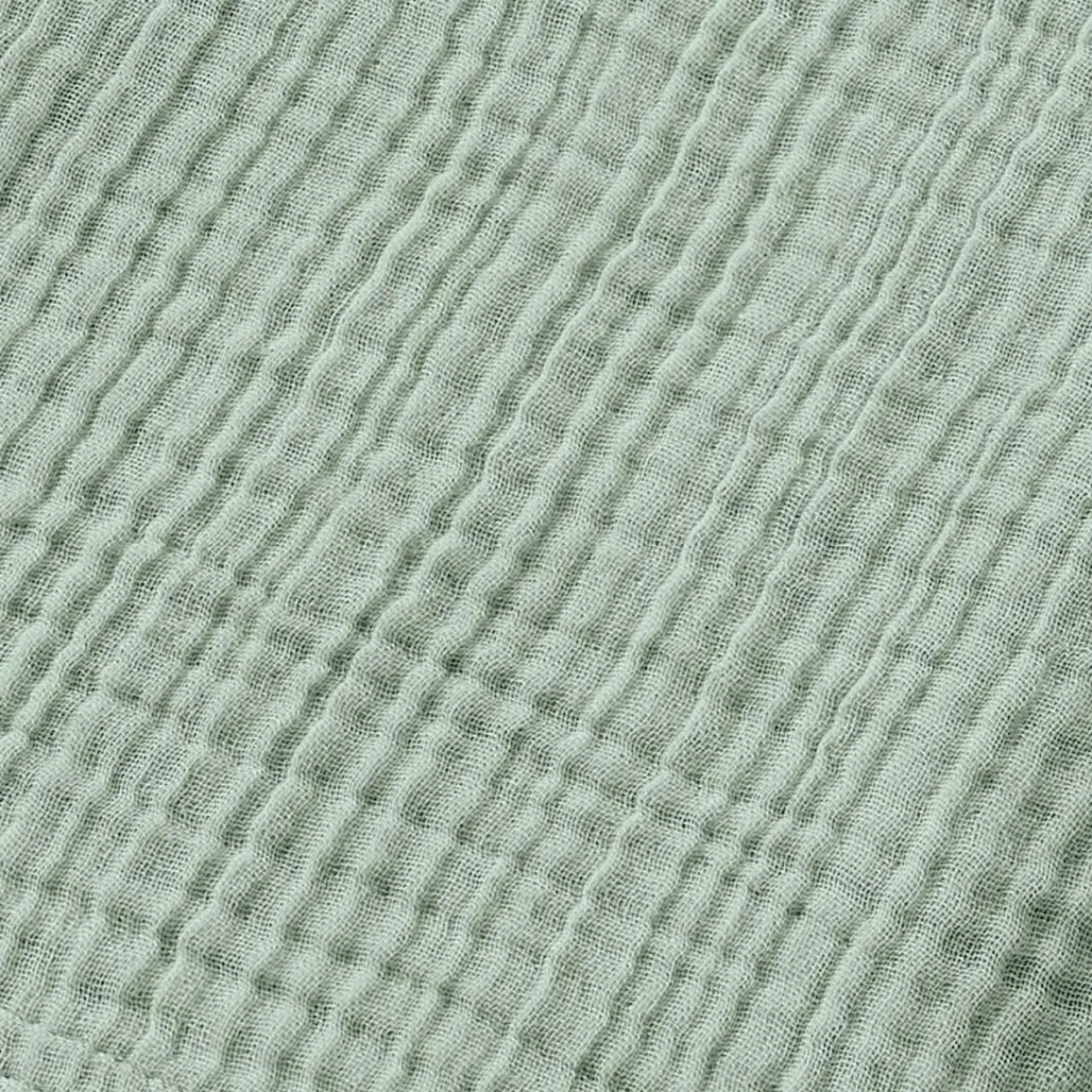 Linge De Bain|Serviette De Bain|EMINZA Serviette de bain gaze de coton (30 x 50 cm) Gaïa Vert Eucalyptus