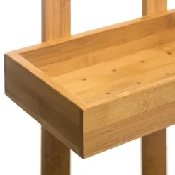 Rangement Salle De Bain|Accessoire Salle De Bain|ATMOSPHERA Serviteur douche bambou (H61 cm) Danny Naturel