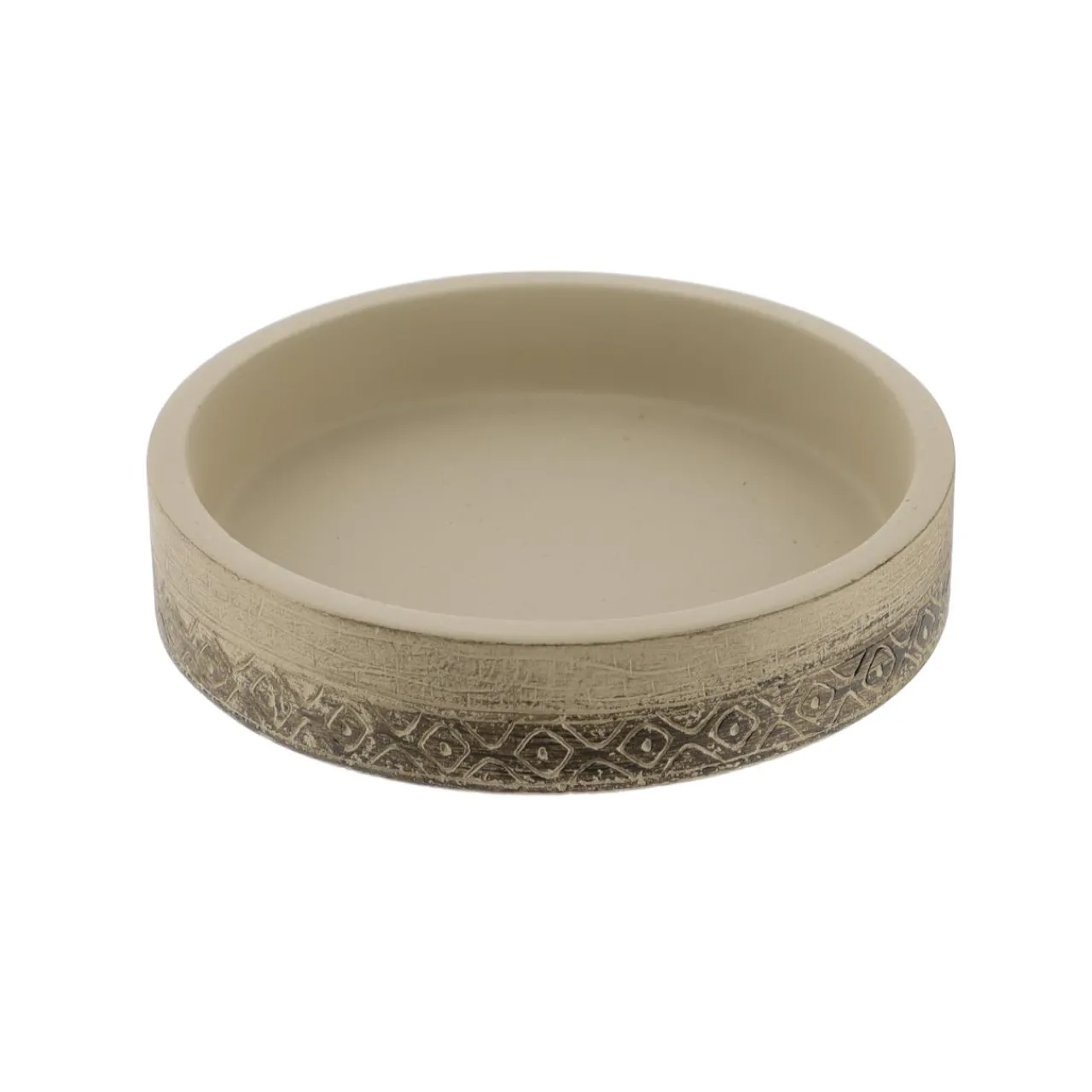 Accessoire Salle De Bain|TENDANCE Set d'accessoires salle de bain ciment Tanger Naturel