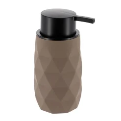 Accessoire Salle De Bain|TENDANCE Set d'accessoires salle de bain Rubby Marron