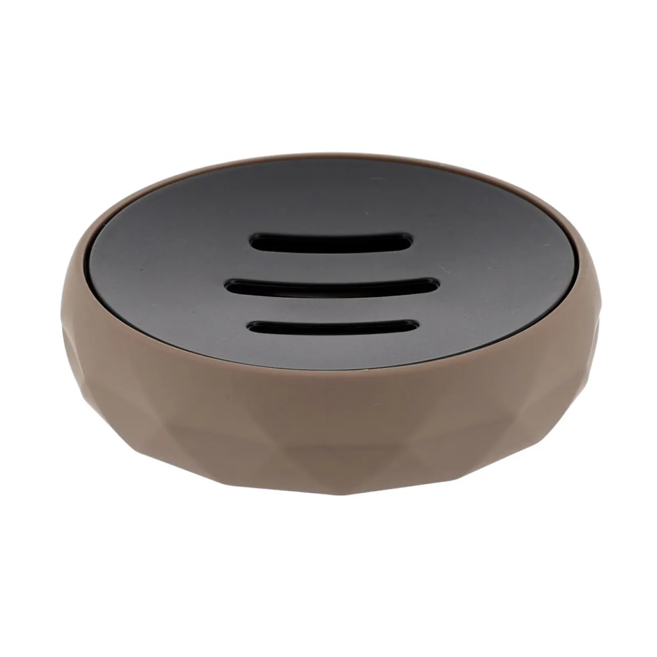 Accessoire Salle De Bain|TENDANCE Set d'accessoires salle de bain Rubby Marron