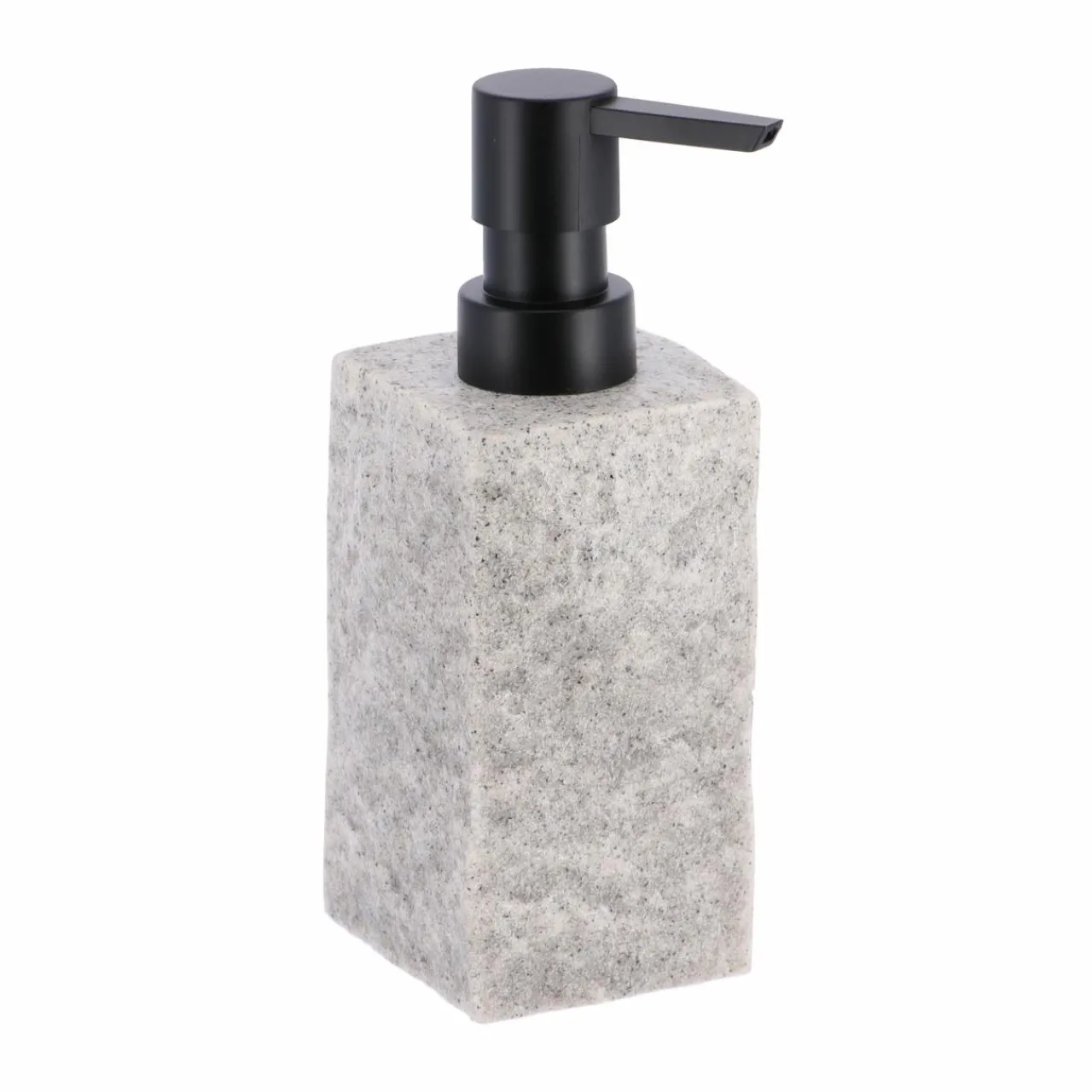 Accessoire Salle De Bain|TENDANCE Set d'accessoires salle de bain Effet Pierre Gris