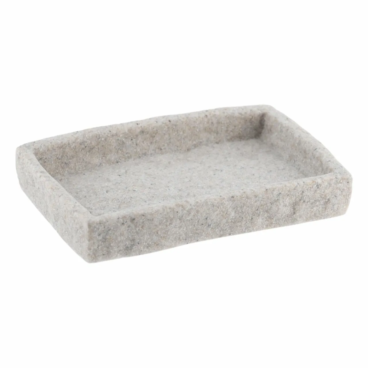 Accessoire Salle De Bain|TENDANCE Set d'accessoires salle de bain Effet Pierre Gris