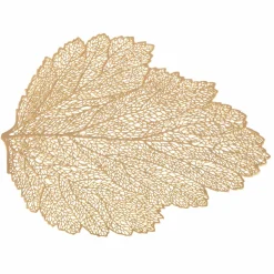 Nappe Et Chemin De Table|Feeric Lights & Christmas Set de table Feuille Or