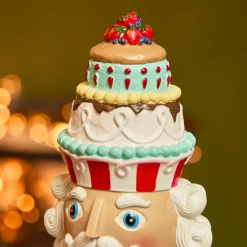 Père Noël, Animaux Et Personnage|KAEMINGK Soldat Casse-noisette (H36 cm) Francis et les gourmandises Multicolore