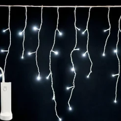 Guirlande Lumineuse|KAEMINGK Stalactite lumineuse à piles 7 m 192 LED Durawise Blanc froid