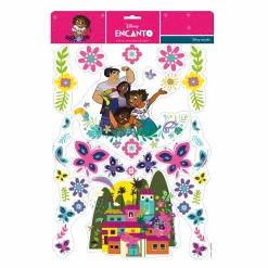 Déco Et Objet De Noël|Déco De Noël Disney|CHRISTMAS INSPIRATIONS Stickers pour fenêtre Disney Encanto personnages Multicolore