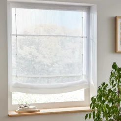 Store|EMINZA Store bateau passe tringle (90 x 180 cm) Arthur Blanc