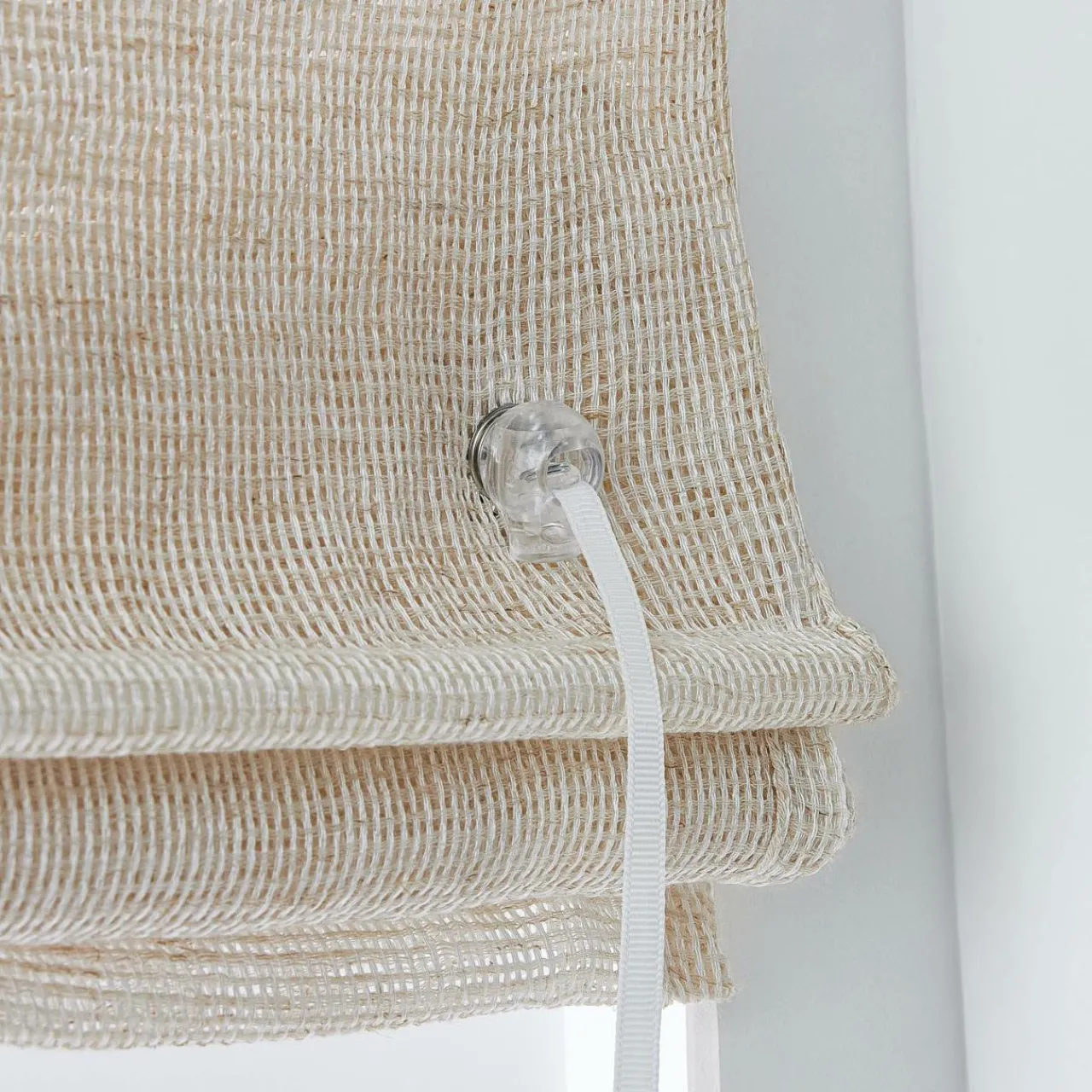 Store|EMINZA Store bateau passe tringle (45 x 180 cm) Luca Beige