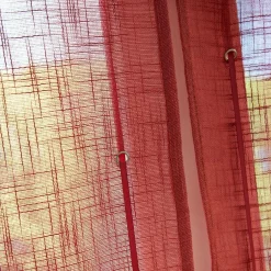 Store|EMINZA Store bateau passe tringle (45 x 180 cm) Robin Terracotta