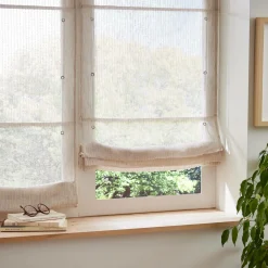 Store|EMINZA Store bateau passe tringle (60 x 180 cm) Arthur Beige