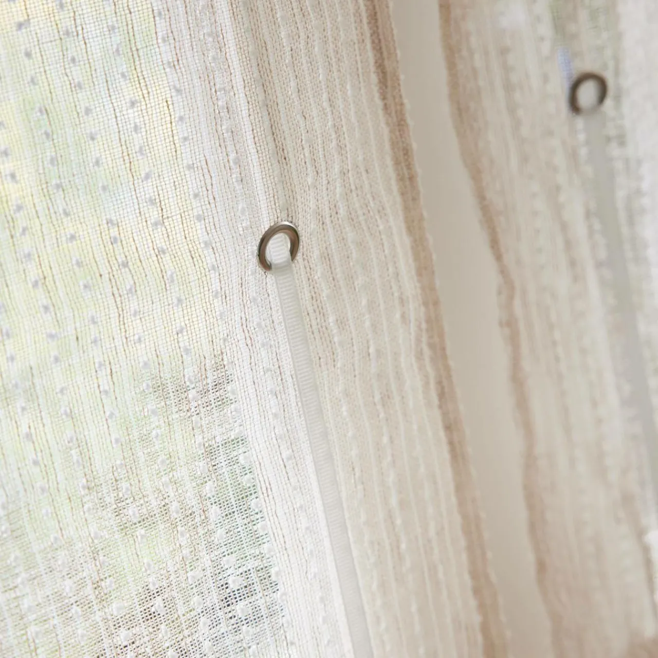 Store|EMINZA Store bateau passe tringle (60 x 180 cm) Arthur Beige