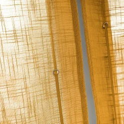 Store|EMINZA Store bateau passe-tringle (60 x 180 cm) Robin Jaune ocre