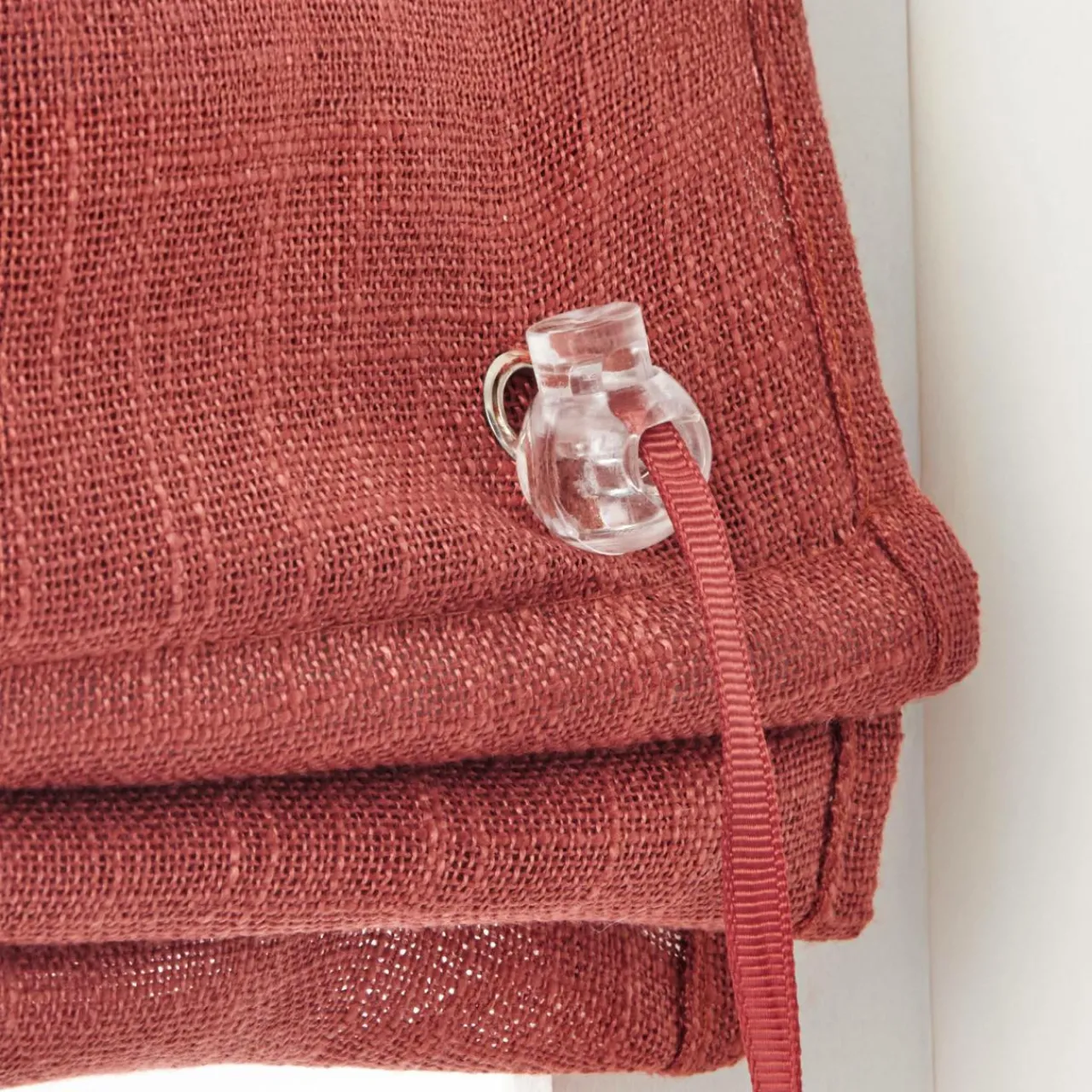 Store|EMINZA Store bateau passe-tringle (90 x 180 cm) Robin Terracotta