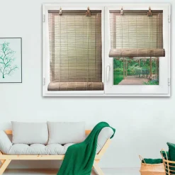 Store|LUANCE Store enrouleur à baguettes (120 x 180 cm) Bambou Marron