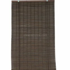 Store|LUANCE Store enrouleur à lattes (40 x 180 cm) Bambou Chocolat Marron