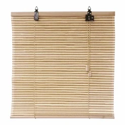 Store|LUANCE Store enrouleur à lattes (90 x 180 cm) Bambou Beige