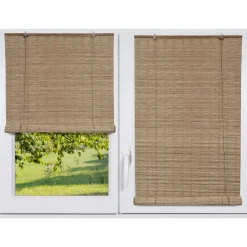 Store|LUANCE Store enrouleur extérieur effet rotin (90 x 180 cm) Tanoa Beige