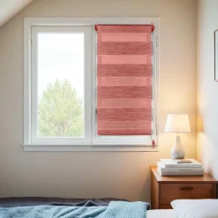 Store|LUANCE Store enrouleur Jour / Nuit (45 x 90 cm) Terracotta