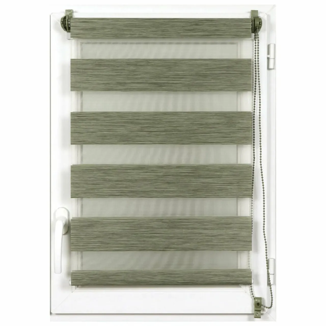 Store|LUANCE Store enrouleur Jour / Nuit (60 x 90 cm) chiné Vert