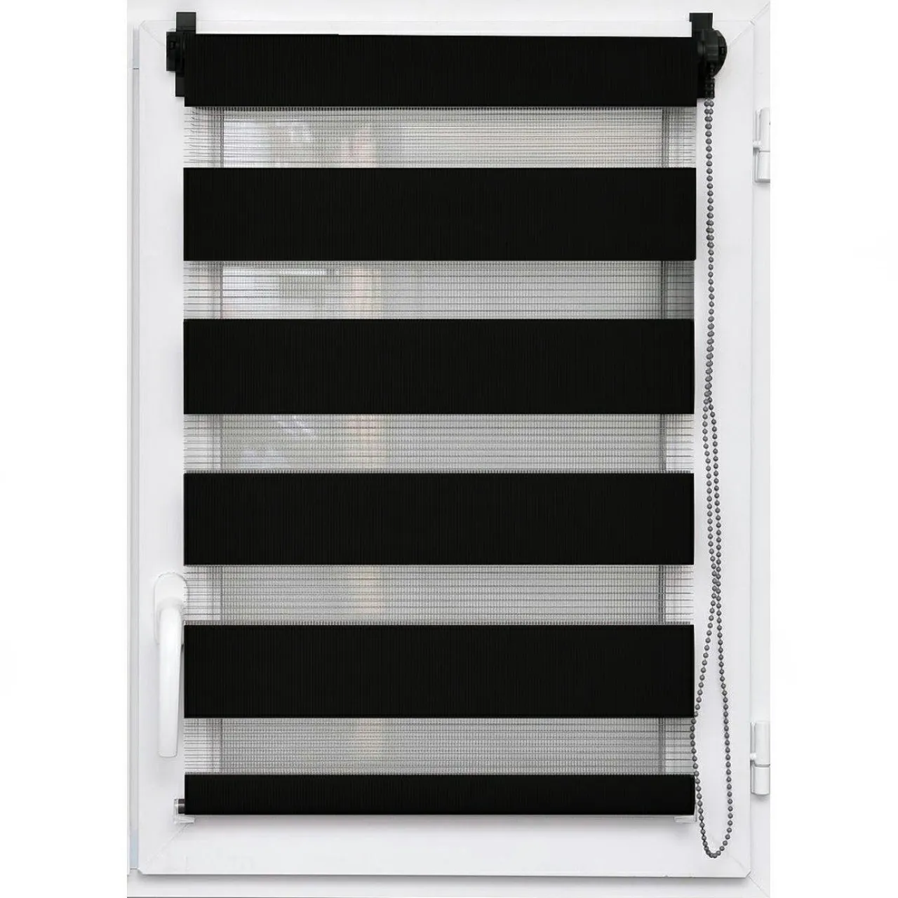 Store|LUANCE Store enrouleur Jour / Nuit (60 x 180 cm) Noir