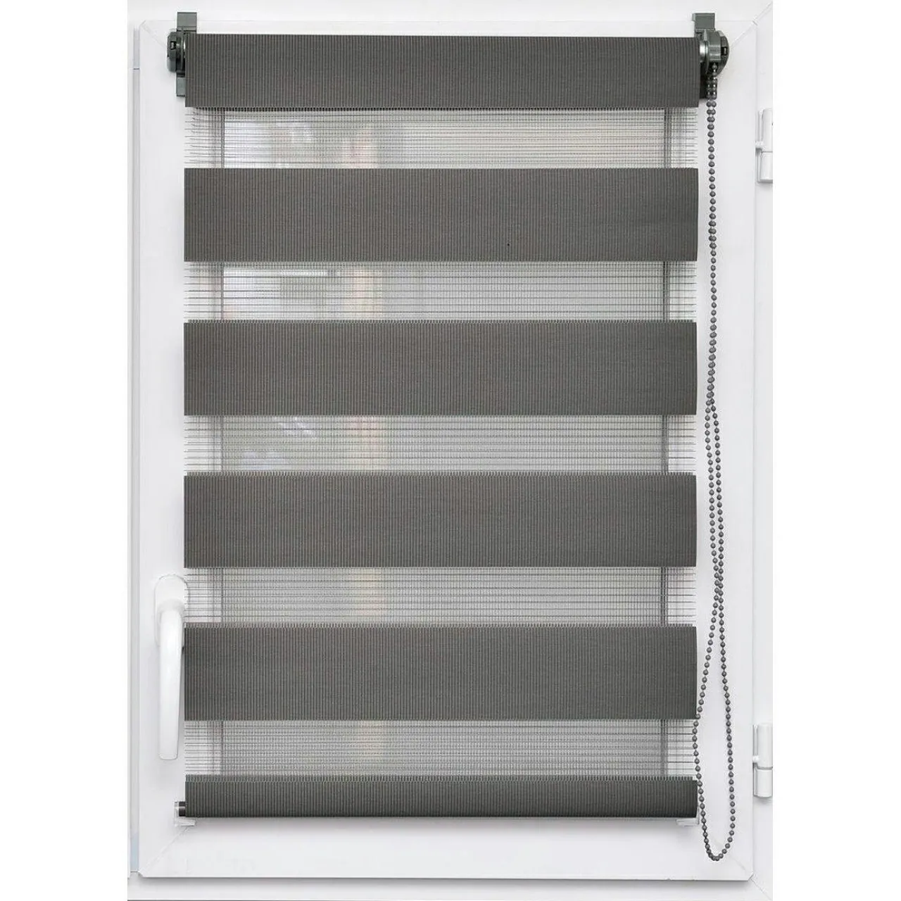 Store|LUANCE Store enrouleur Jour / Nuit (75 x 250 cm) Gris Anthracite