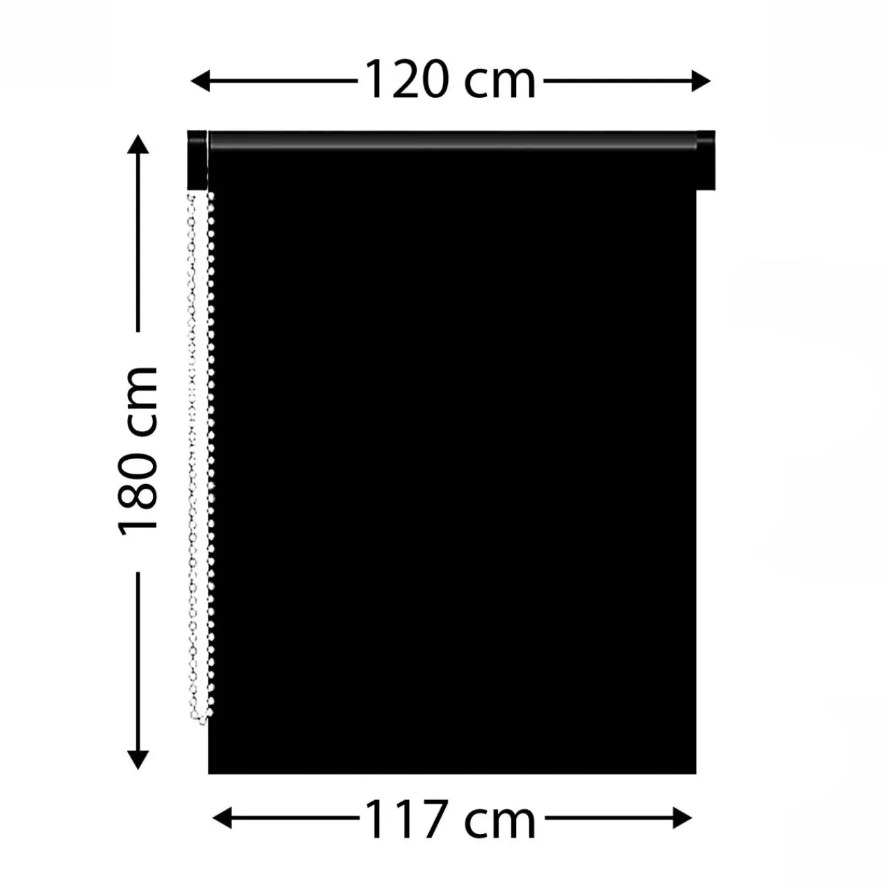 Store|LUANCE Store enrouleur tamisant (120 x 180 cm) Pure Taupe