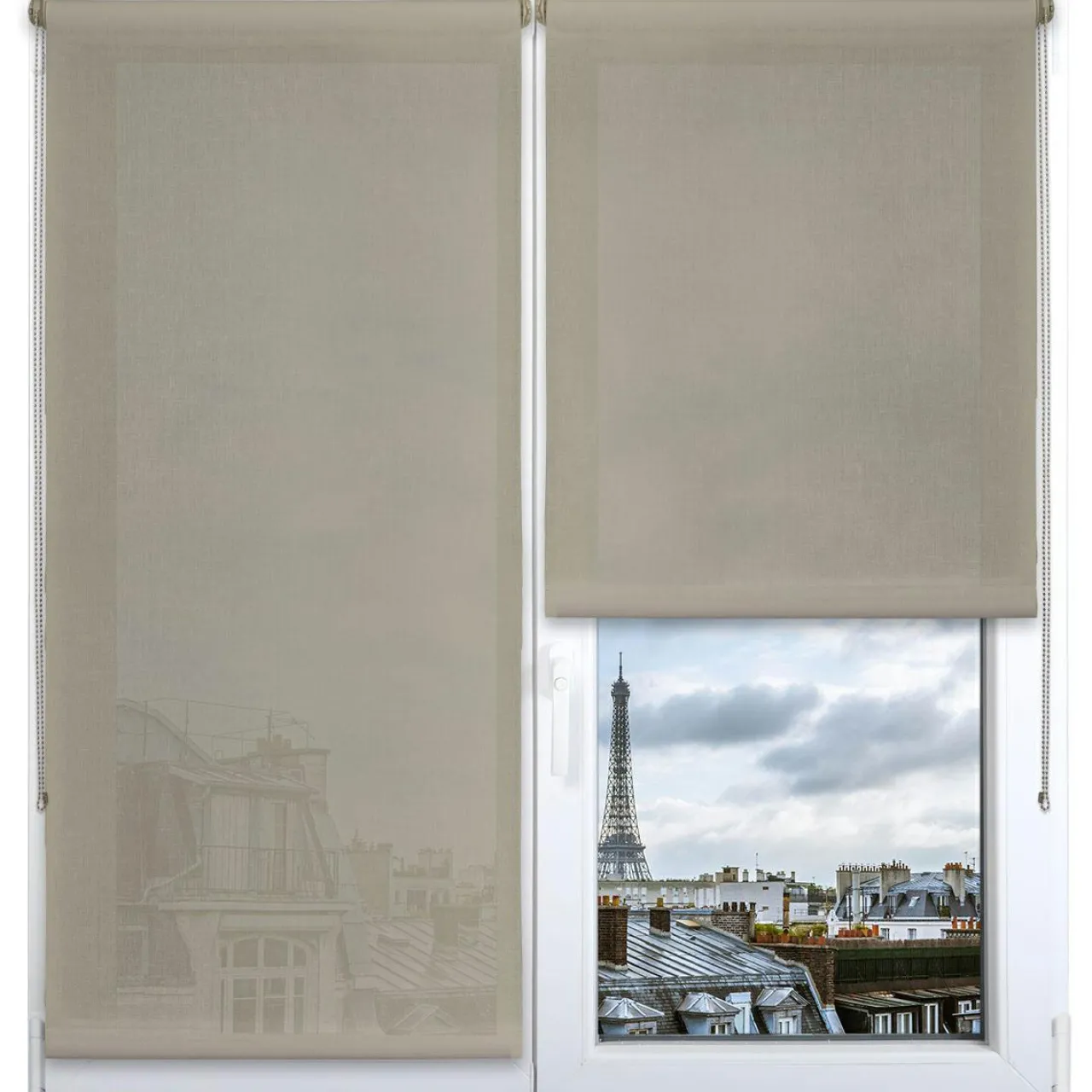 Store|LUANCE Store enrouleur tamisant (60 x 180 cm) Pure Taupe